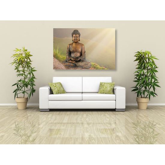 Obraz Budha na hore poznania