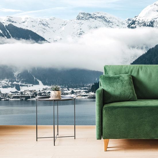 Samolepiaca fototapeta zasnežené pohorie