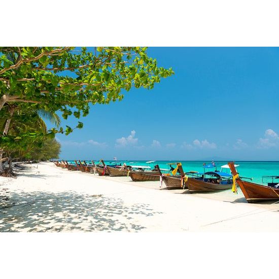 Samolepiaca fototapeta pláž na exotickom ostrove Bamboo