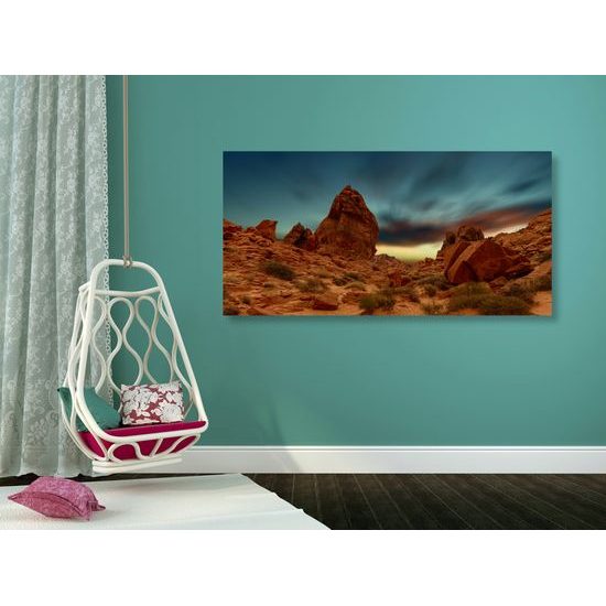 Obraz červené skaly