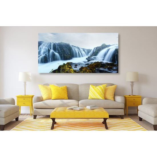 Obraz nádherné Islandské vodopády
