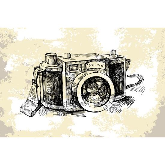Tapeta starožitný fotoaparát