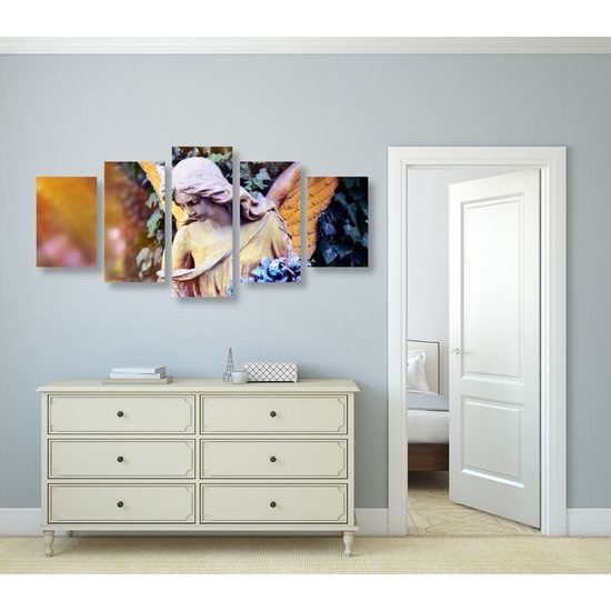 5-dielny obraz impozantný anjel