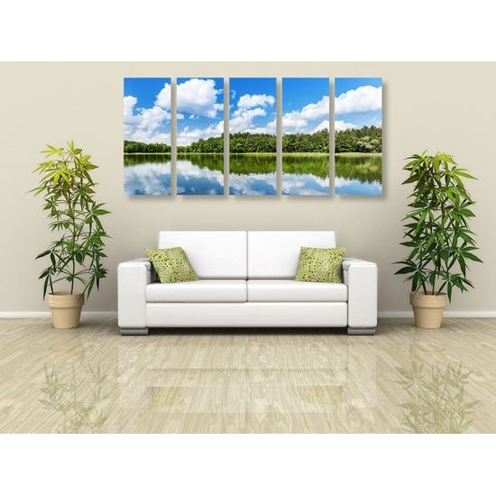 5-dielny obraz krásy prírody