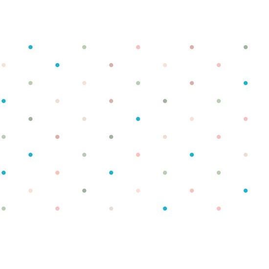 Tapeta roztomilé pastelové bodky
