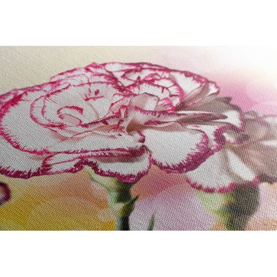 Obraz rozkvitnutý karafiát