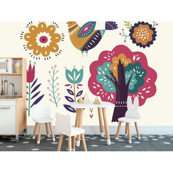 Samolepiaca tapeta nádherné ľudové motívy