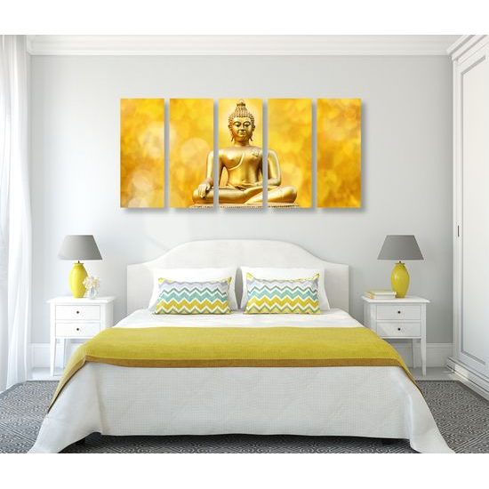 5-dielny obraz Budha