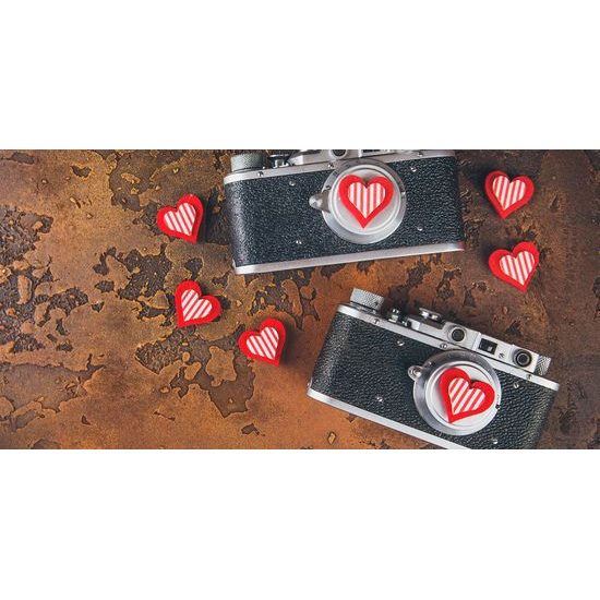 Obraz dva historické fotoaparáty