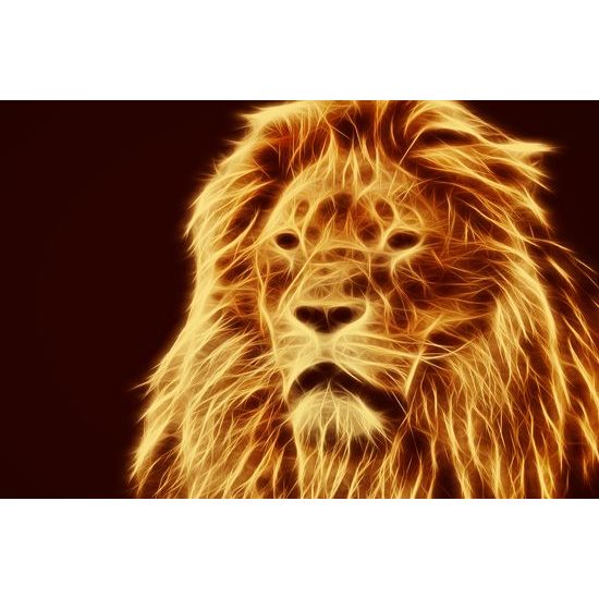 Obraz umelecká abstrakcia Leva