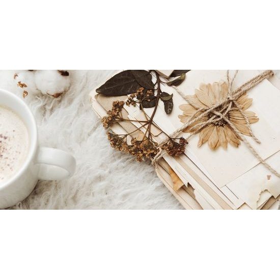 Obraz spomienky uložené v listoch