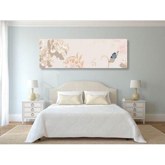 Obraz kvety v luxusnom prevedení