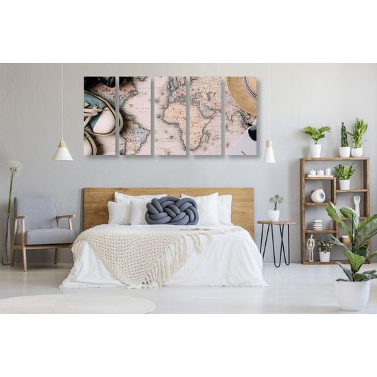 5-dielny obraz príprava na dovolenku