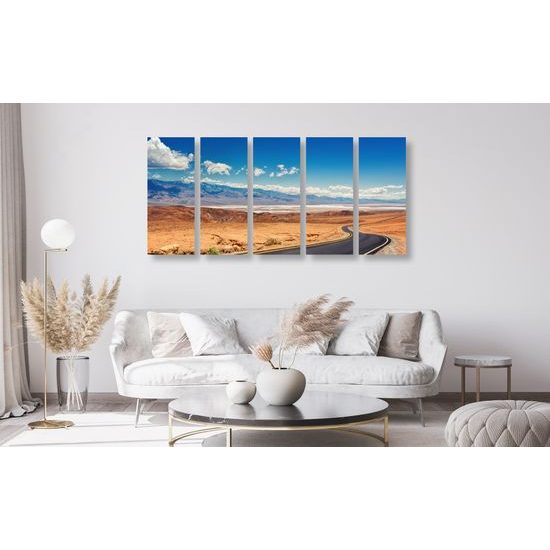 5-dielny obraz Nevadská púšť