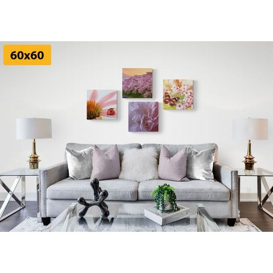 Set obrazov nežnosť prírody