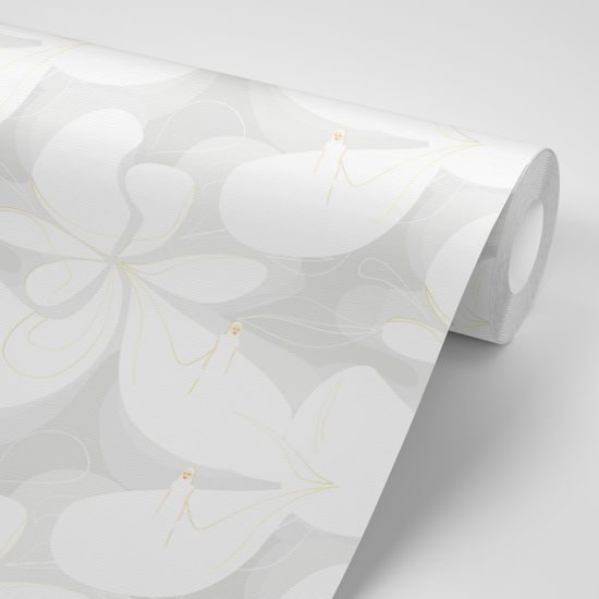 Samolepiaca tapeta jemná abstrakcia