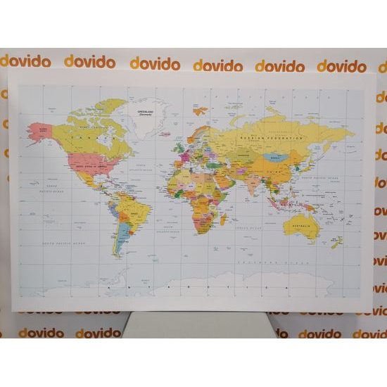 Obraz školská mapa