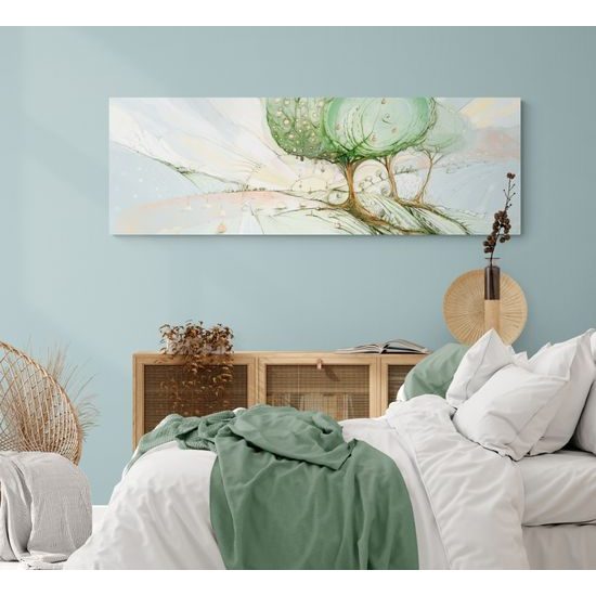 Obraz nádherné abstraktné stromy