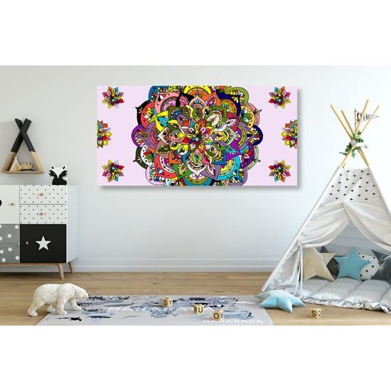 Obraz kvetinová Mandala