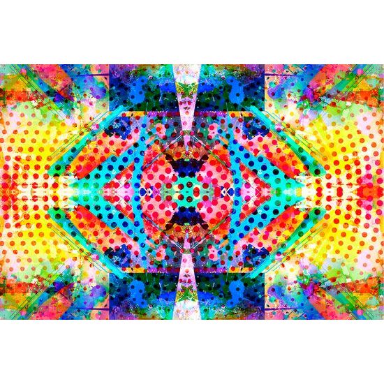 Samolepiaca tapeta grafické umenie v štýlovom prevedení