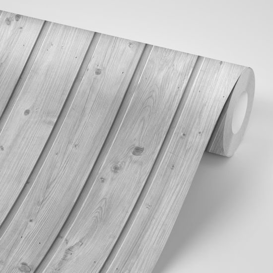 Samolepiaca fototapeta šedá drevená stena