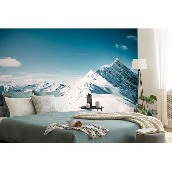 Samolepiaca fototapeta kopce pokryté snehom