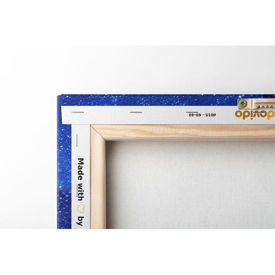 Obraz abstrakcia nočnej oblohy