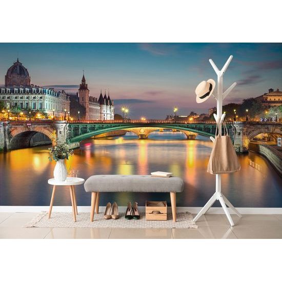 Nádherná fototapeta večerný Paríž