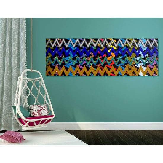 Obraz farebný abstraktný vzor