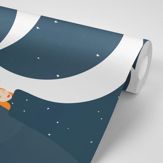 Tapeta nočná abstraktná obloha