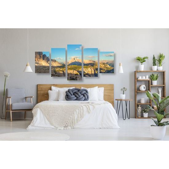 5-dielny obraz čarovný výhľad