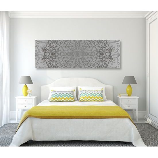 Obraz sivá umelecká abstrakcia