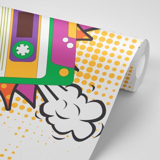 Tapeta zaujímavá kazeta