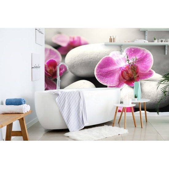 Fototapeta wellness zátišie s orchideou