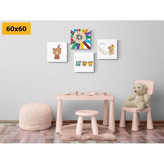 Set obrazov detská radosť