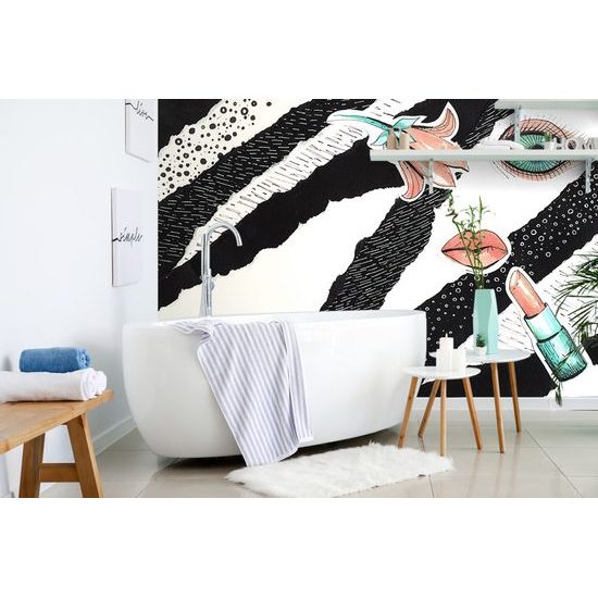 Samolepiaca tapeta elegancia dámy