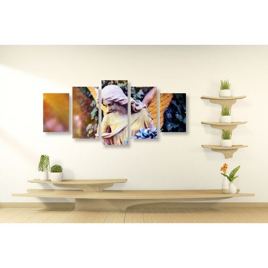 5-dielny obraz impozantný anjel