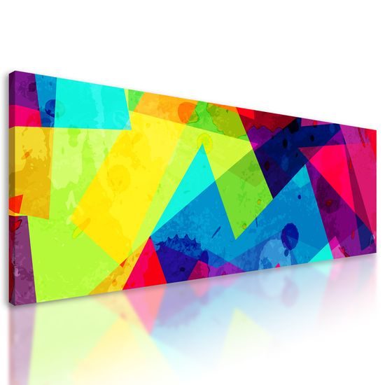 Obraz jedinečné farebné vzory