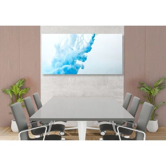 Obraz nádherná abstrakcia modrej farby