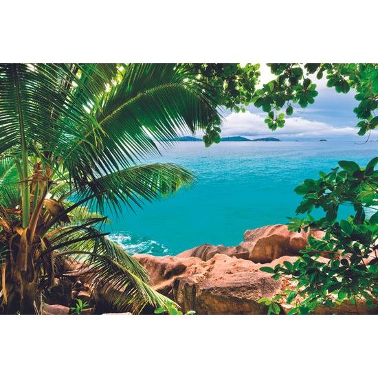 Samolepiaca fototapeta raj na zemi