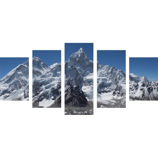 5-dielny obraz Alijašské hory