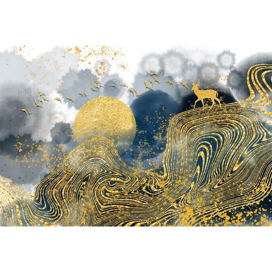 Jedinečná samolepiaca tapeta krajina kúziel