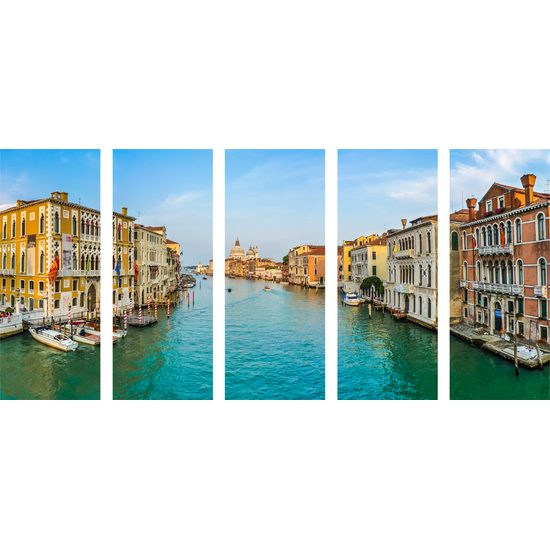 5-dielny obraz Benátky v plnej kráse