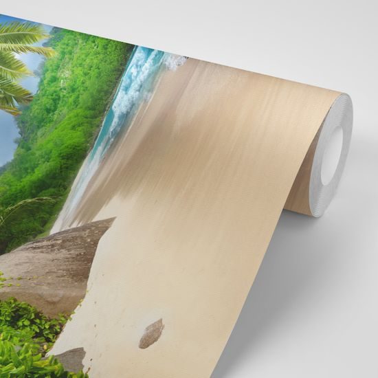 Samolepiaca fototapeta nádherné Seychely