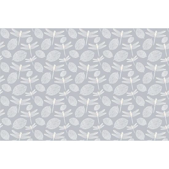 Samolepiaca tapeta lietajúce vážky nad hladinou