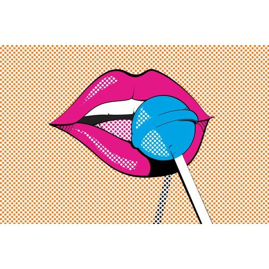 Tapeta chutné lízatko