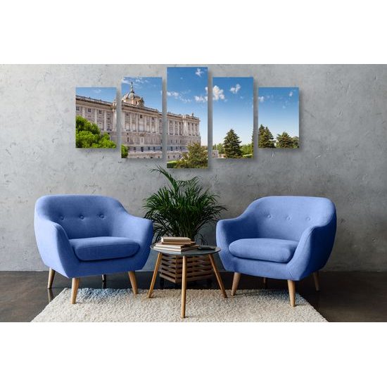 5-dielny obraz majestátny palác