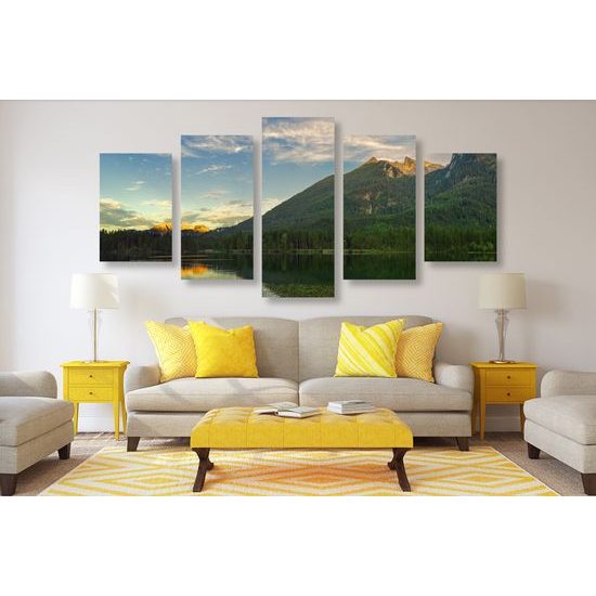 5-dielny obraz krásy prírody