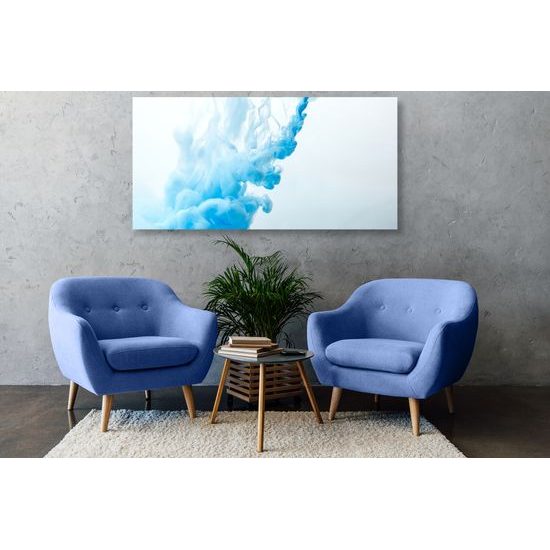 Obraz nádherná abstrakcia modrej farby