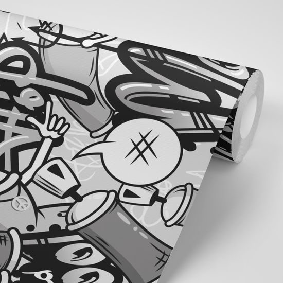 Samolepiaca tapeta umelecký street art